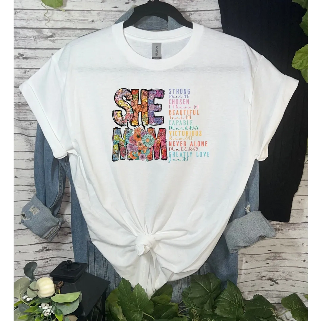 She Is Mom T-shirt