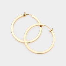 Load image into Gallery viewer, Metal Clip on Hoops
