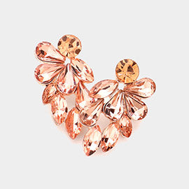 Peach Rose Gold Earring/Bracelet Set