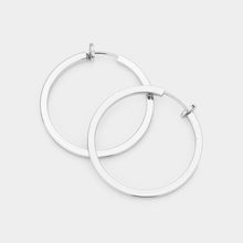 Load image into Gallery viewer, Metal Clip on Hoops
