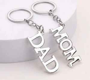 MOM AND DAD KEYCHAIN